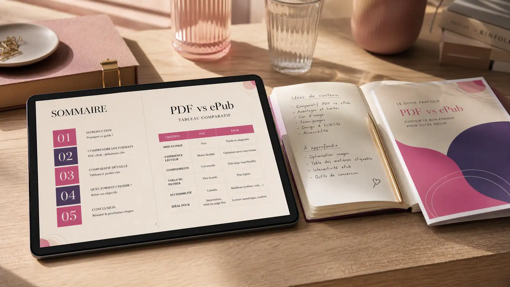 Comment faire un ebook : 4 étapes de production sur bureau avec ebook PDF et ePub