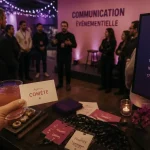 communication evenementielle lors d’un événement, carte de visite et participants