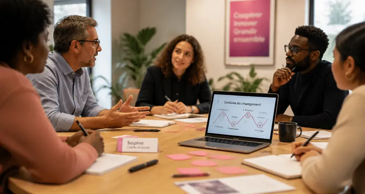 Conduite changement : réunion et adhésion pour vaincre la résistance