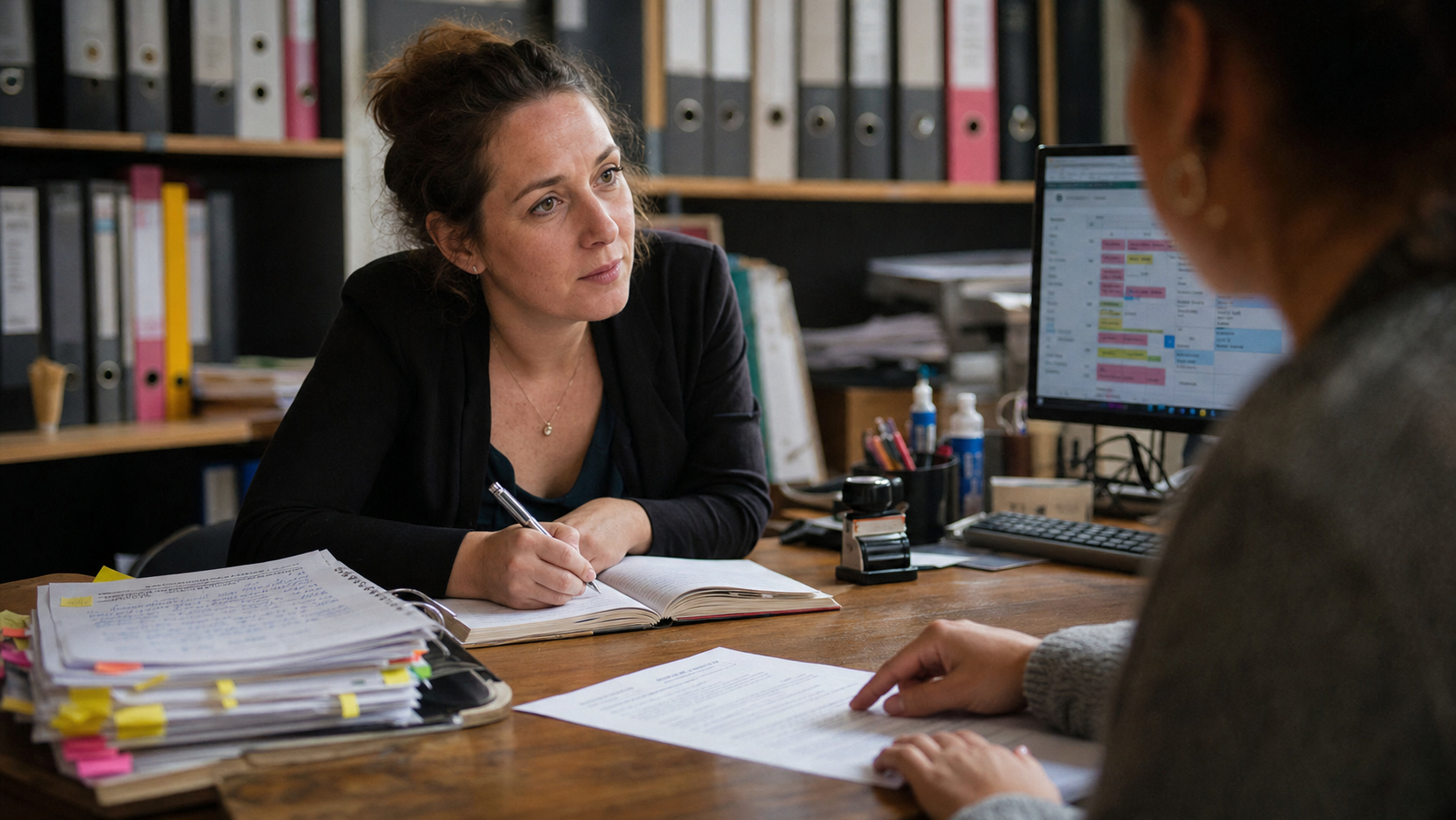 Conseillere en insertion en rendez-vous, accompagnement vers l’emploi