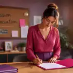 demission d une association femme signe lettre