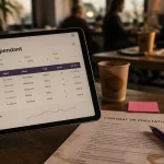 Emploi pour independant : tablette avec filtres TJM et missions
