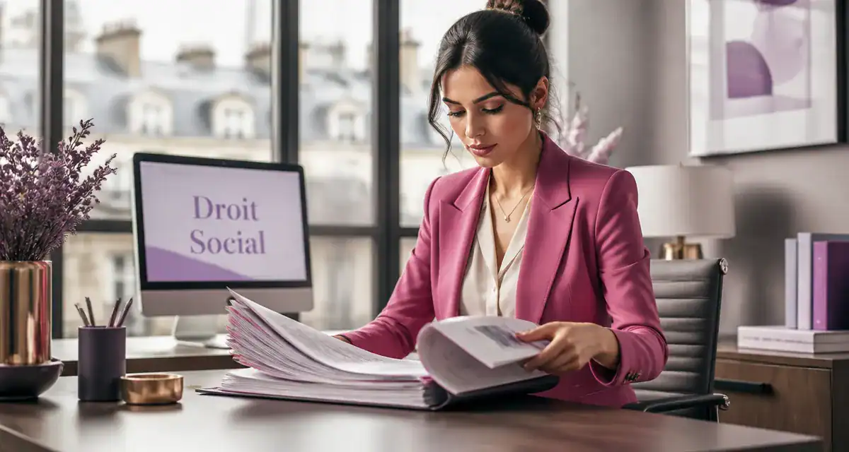 juriste droit social emploi bureau moderne