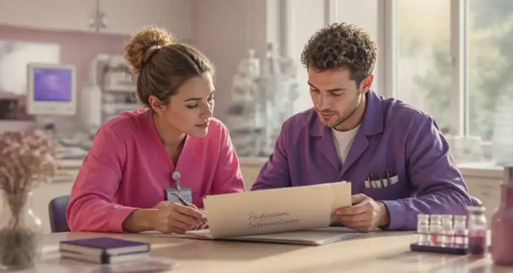 Professions intermédiaires de la santé et du travail social en équipe