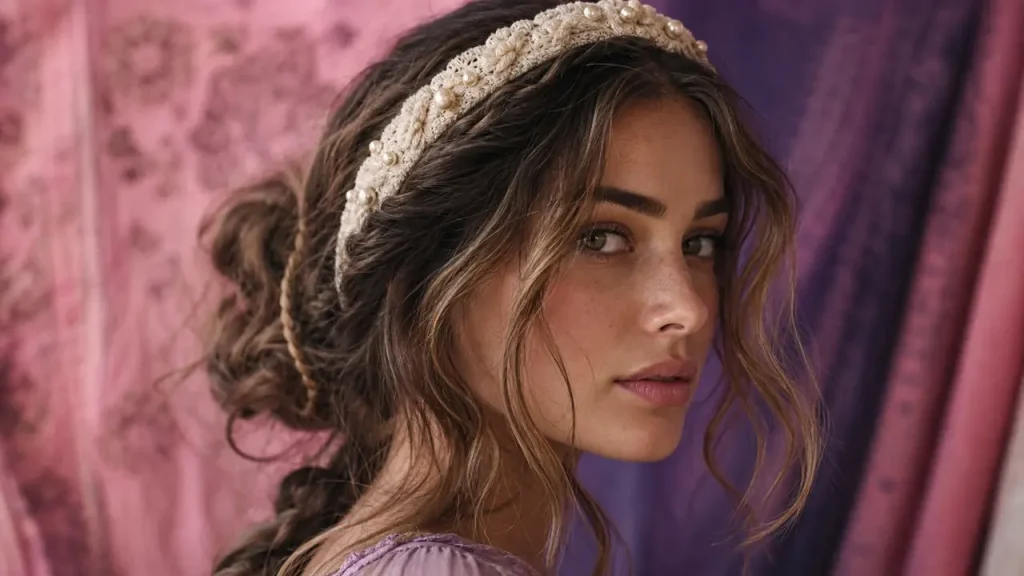 Headband femme : cheveux lâchés, chignon ou cérémonie, le détail qui change une coiffure