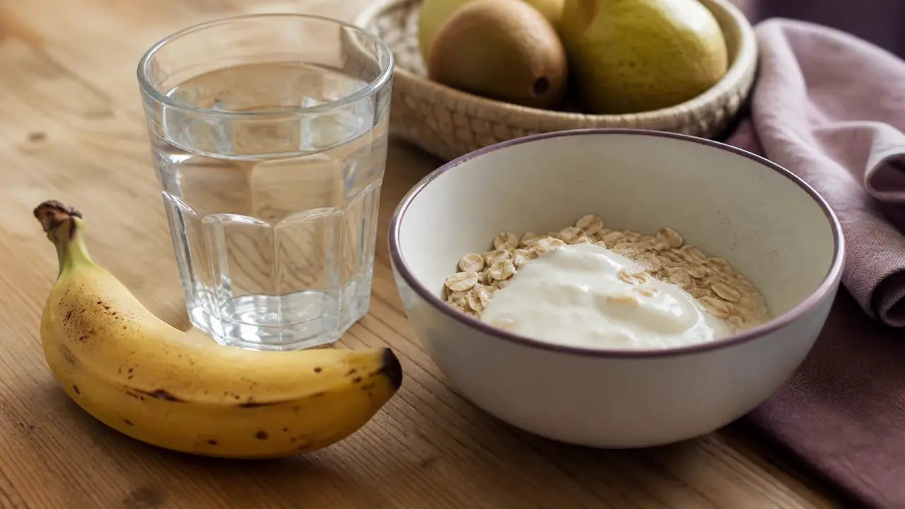 La banane constipe t elle : banane mûre, yaourt et avoine pour le transit