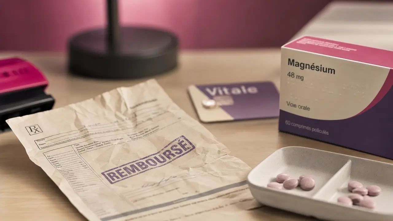 Magnésium remboursé : ordonnance, boîtes et comprimés de magnésium