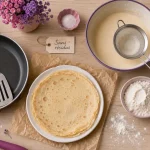 Peut on manger des crêpes dans un régime sans résidus ? Pâte T45 et garnitures simples