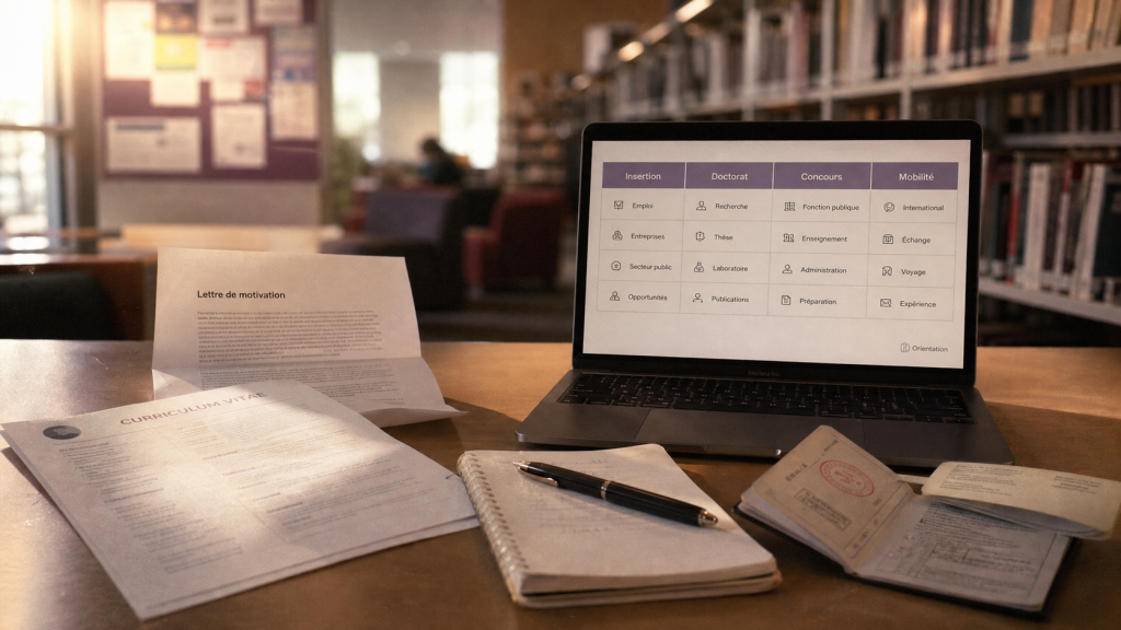 Que faire après un master : CV, lettre et insertion professionnelle