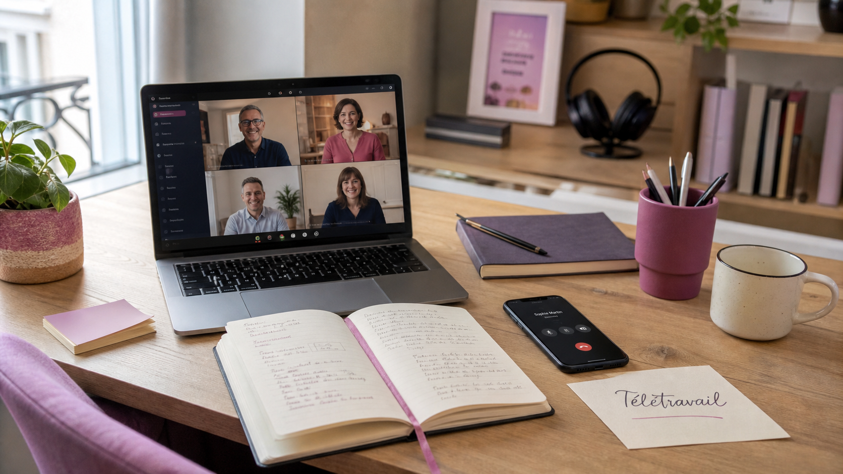 Quels métiers se font en télétravail : visio ordinateur et support à domicile