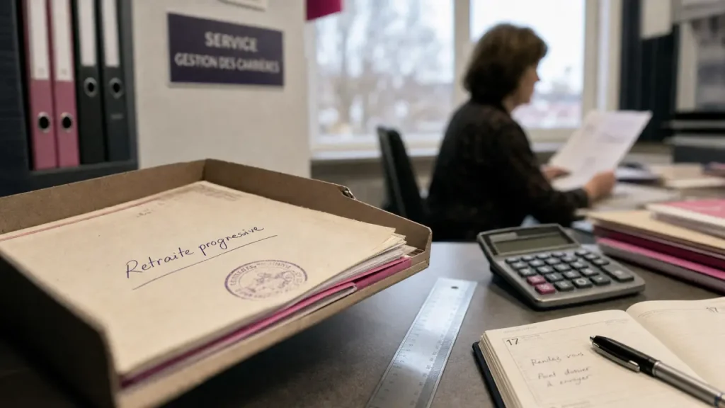Retraite progressive fonction publique : les pièges de la retraite progressive fonction publique, 150 trimestres et quotité 50% à 90%.