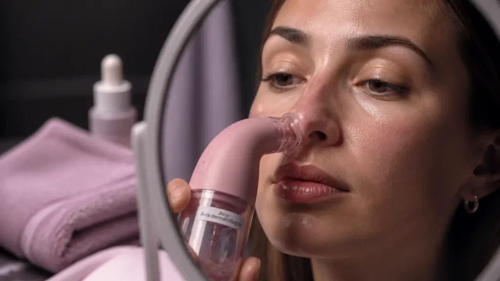 Aspirateur point noir : l’avis des dermatologues sur l’efficacité, les risques et les alternatives