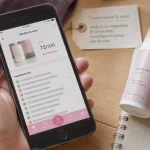 Caudalie avis Yuka sur smartphone, comparaison soins et ingrédients
