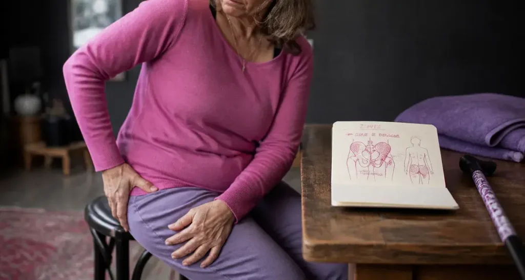 Douleur à la hanche : reconnaître l’aine, le côté et la fesse pour orienter la cause