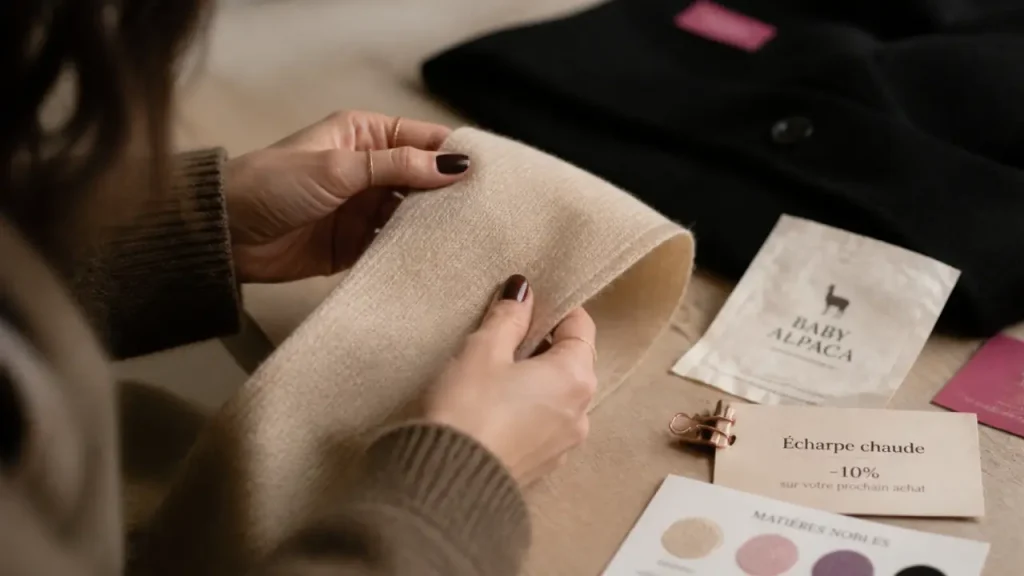 Laine, cachemire ou Baby Alpaga : quelle écharpe femme hiver choisir pour avoir chaud sans gratter ?