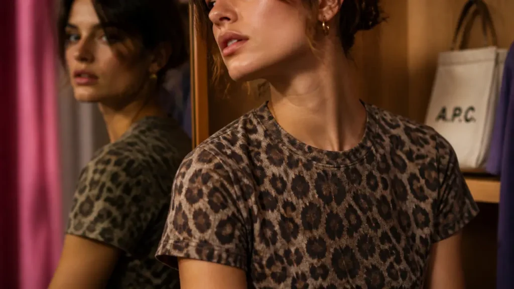 Haut femme léopard : quelle coupe choisir pour chaque rendu