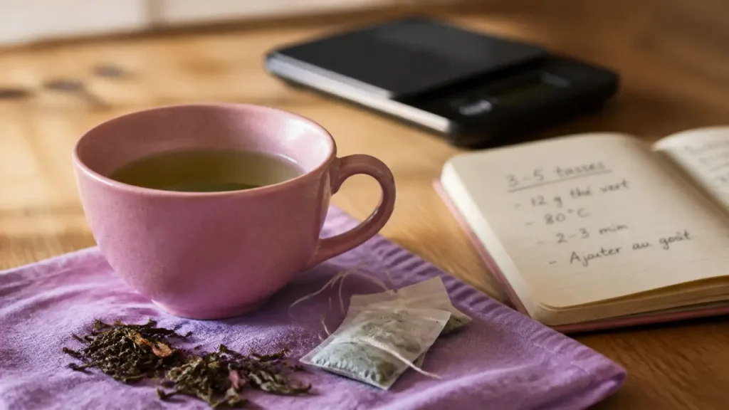 Maigrir avec le thé : choisir le bon thé, le bon rythme et les pièges détox à éviter