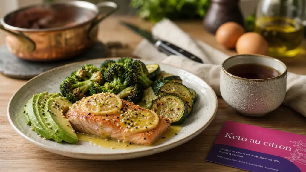 Recette keto : moins de 50 g de glucides par jour, du petit-déjeuner au dîner