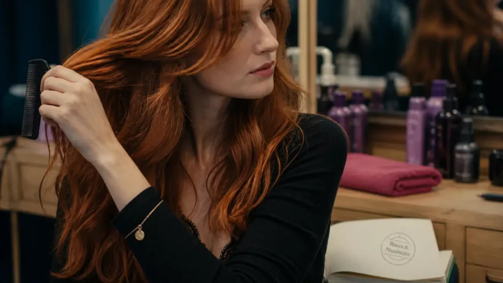Cheveux roux : choisir la bonne nuance, protéger la couleur et réussir sa coloration