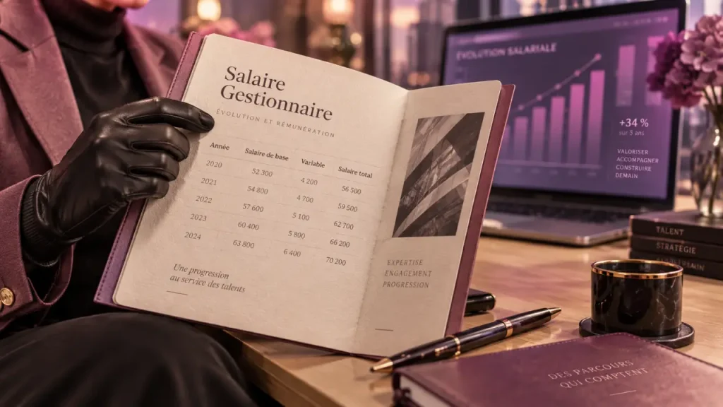 Salaire d’un gestionnaire de patrimoine : fixe, variable et évolution selon l’expérience