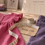 Taille 110 quel âge : mètre ruban et vêtements enfant