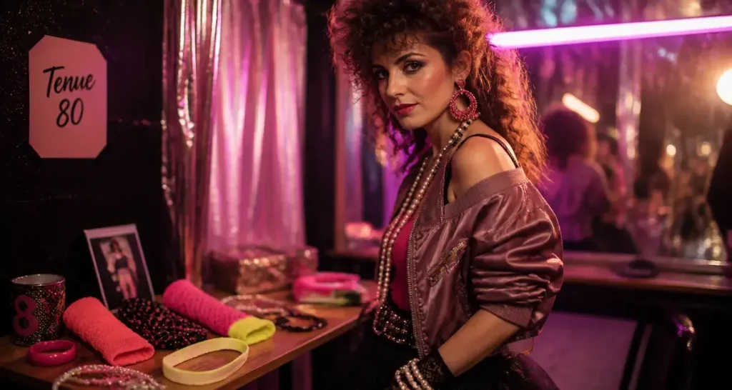 Fluo, épaulettes, jambières : les codes d’une tenue année 80 femme réussie